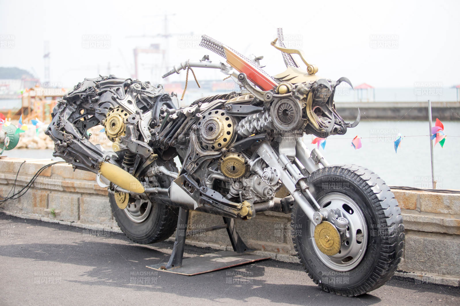机械艺术摩托图片