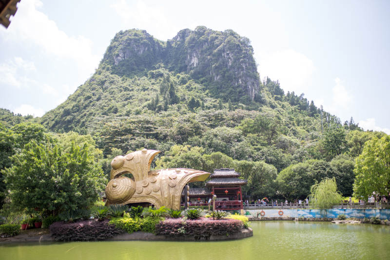 山水园林风光图片