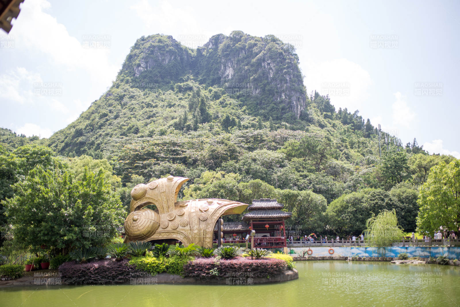 山水园林风光图片