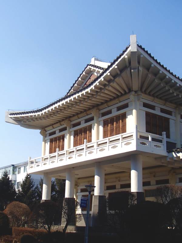 传统韩式建筑图片