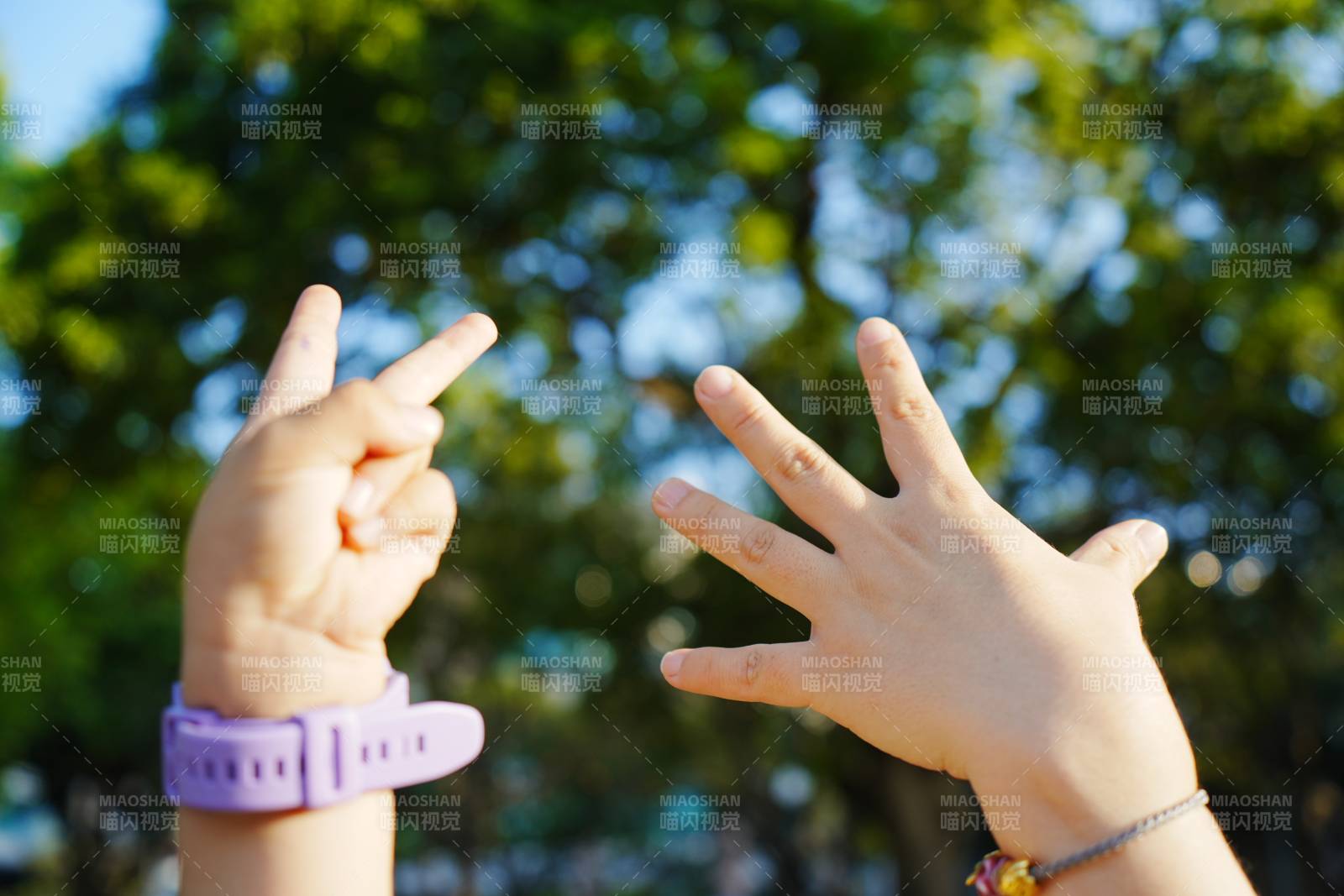 手势比划数字图片