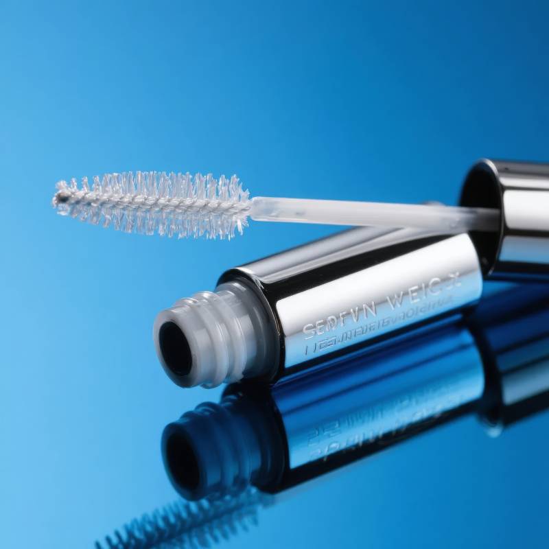 睫毛膏特写图片