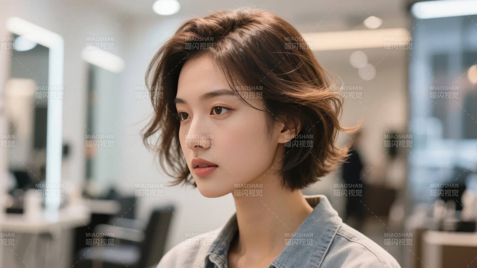 时尚短发造型图片