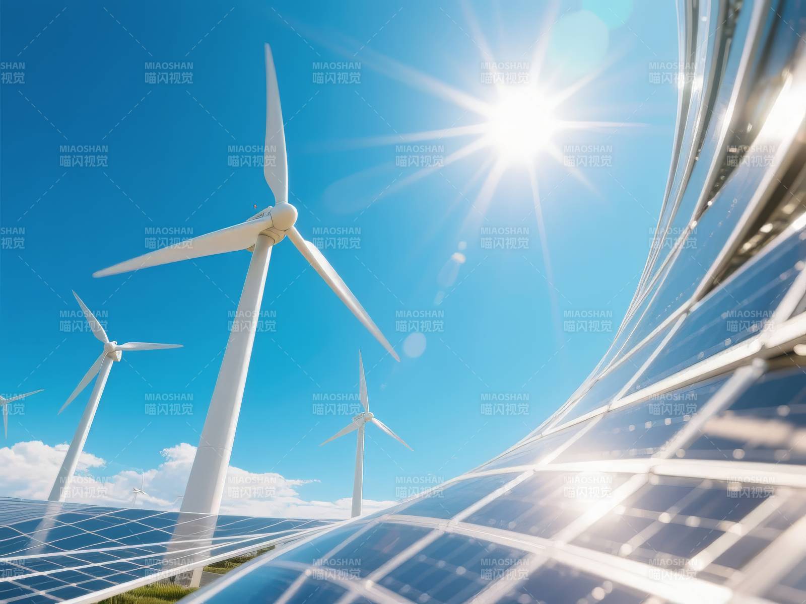 风光互补发电图片