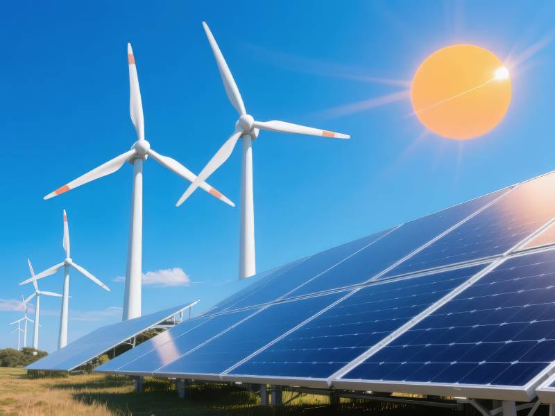 风光互补发电图片