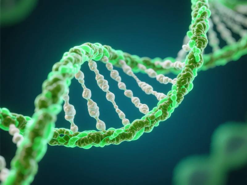 DNA双螺旋结构图片