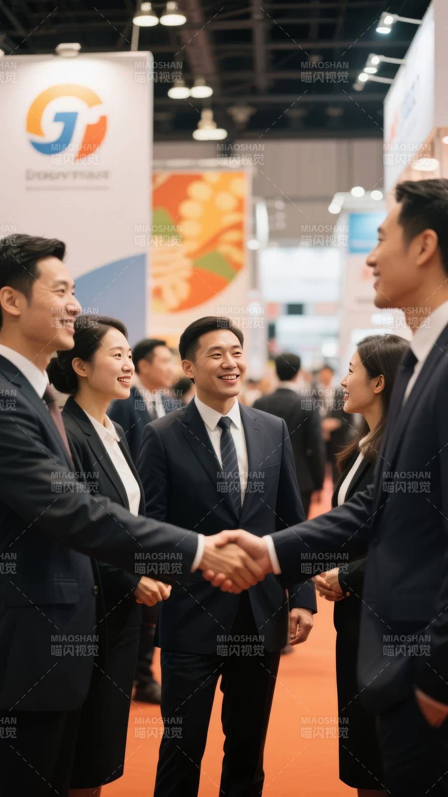 商务握手 合作共赢图片