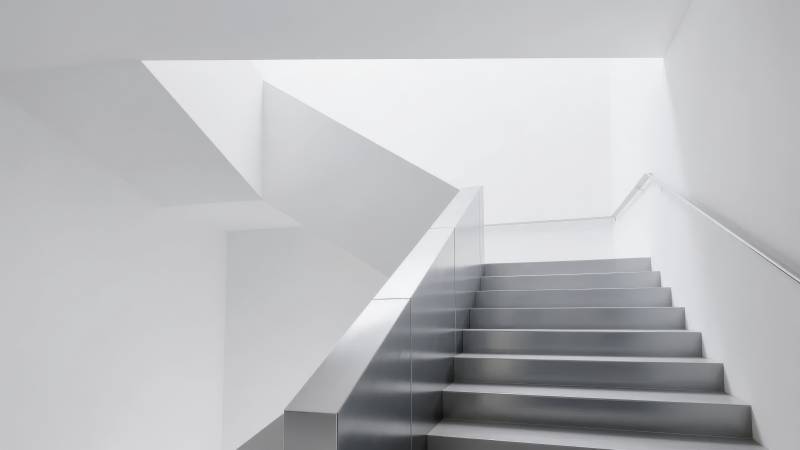 现代楼梯光影艺术图片