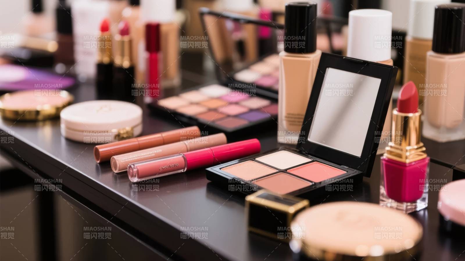 美妆产品展示图片