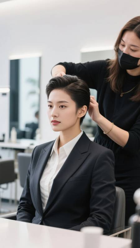 职场女性造型设计图片