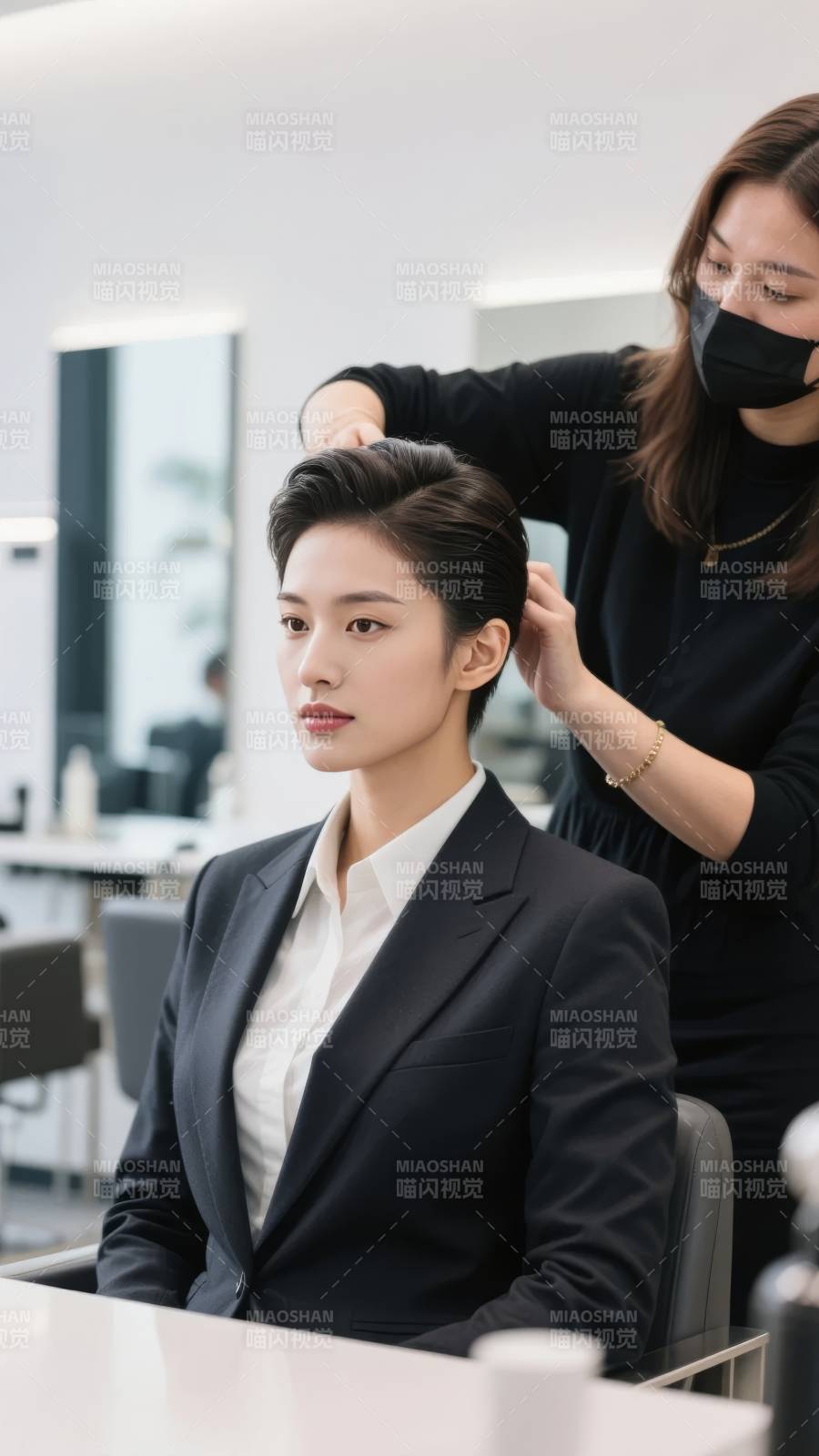 职场女性造型设计图片