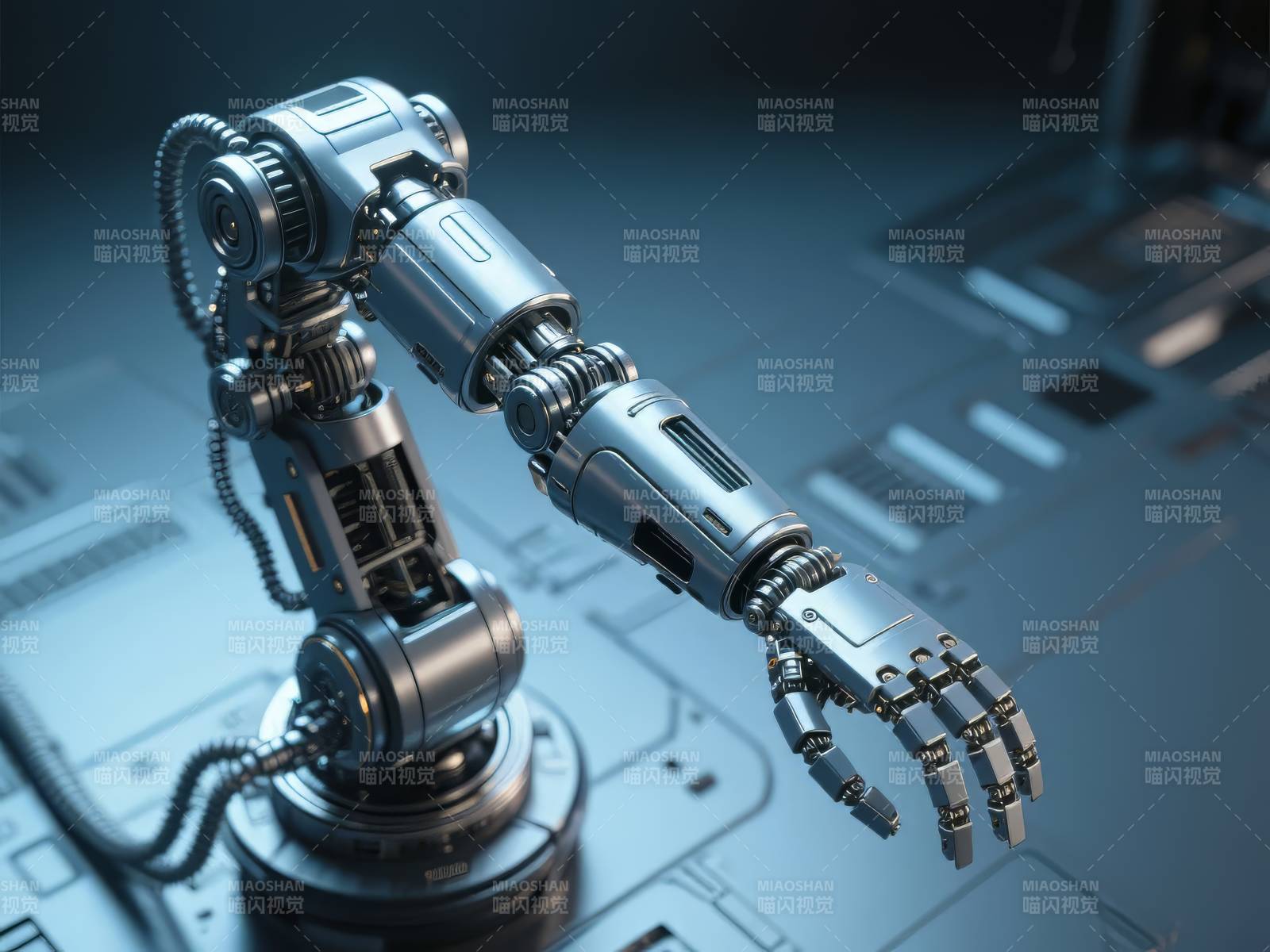 机械臂科技感十足图片