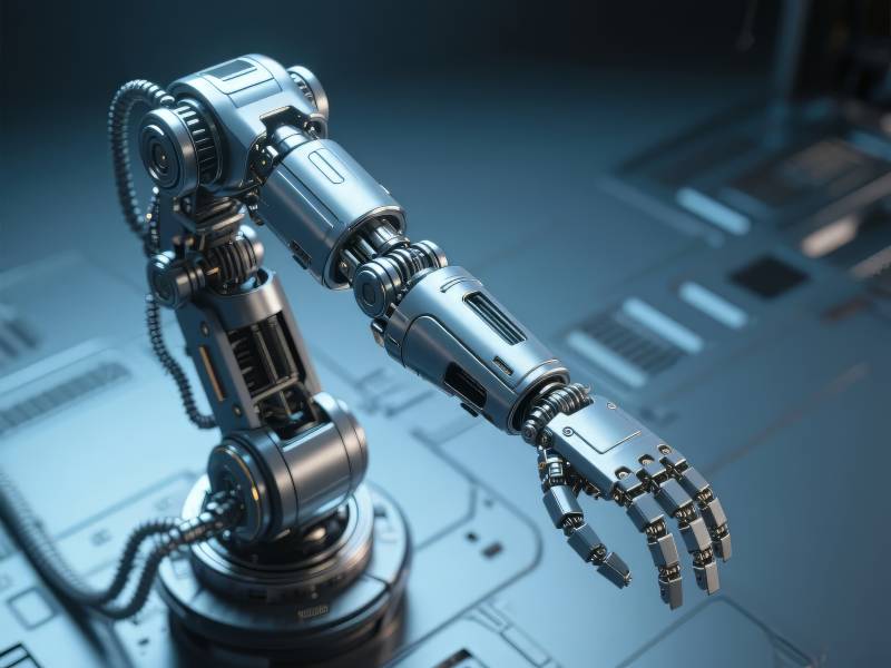 机械臂科技感十足图片