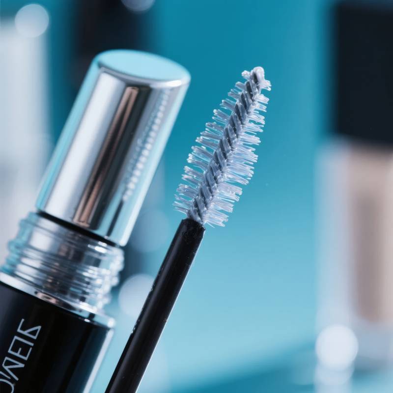 睫毛膏特写图片