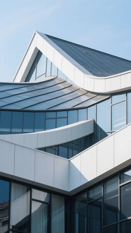 现代建筑之光图片