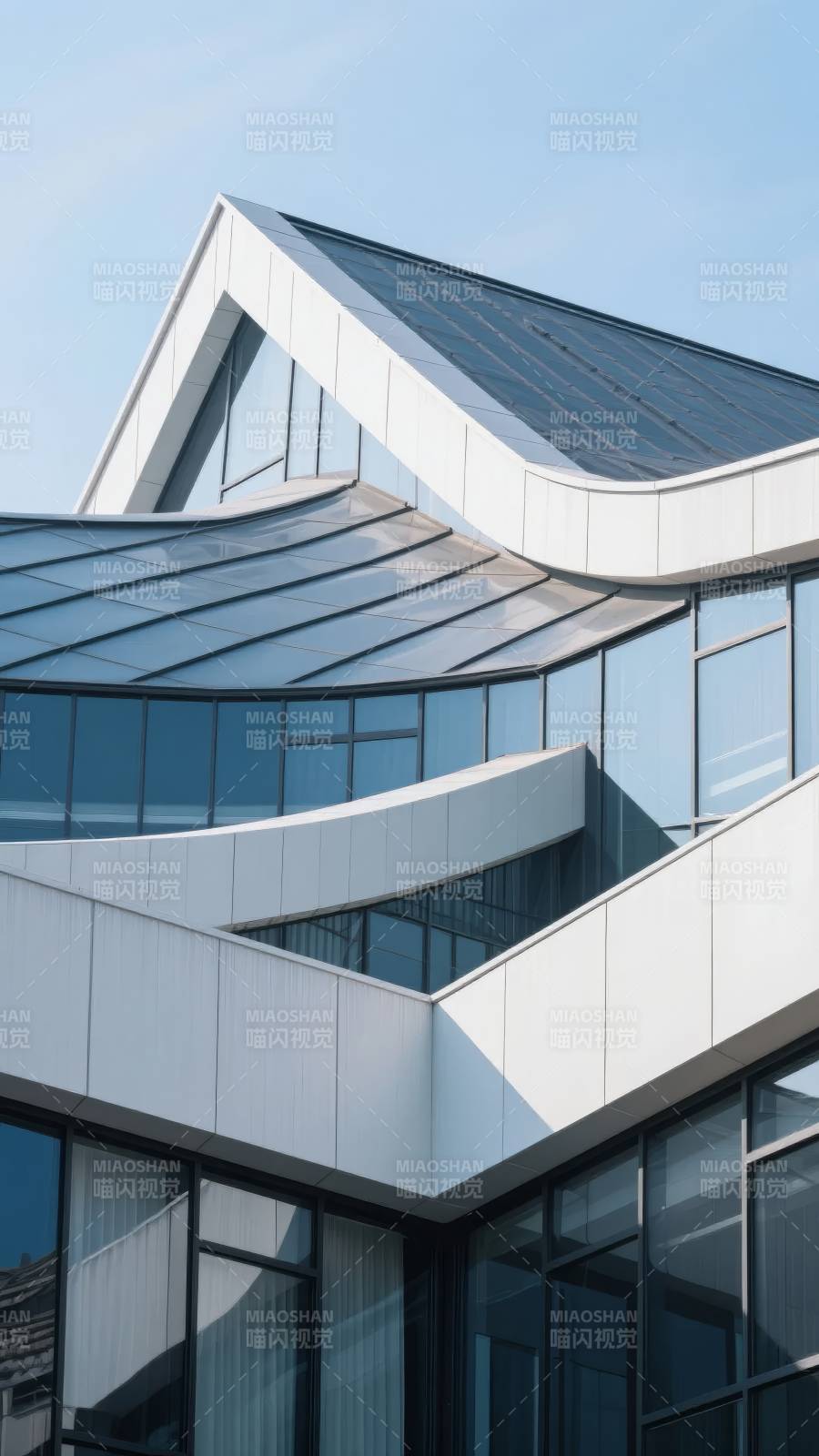 现代建筑之光图片