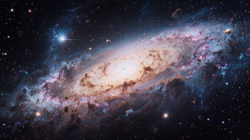 星河璀璨 宇宙奇观图片