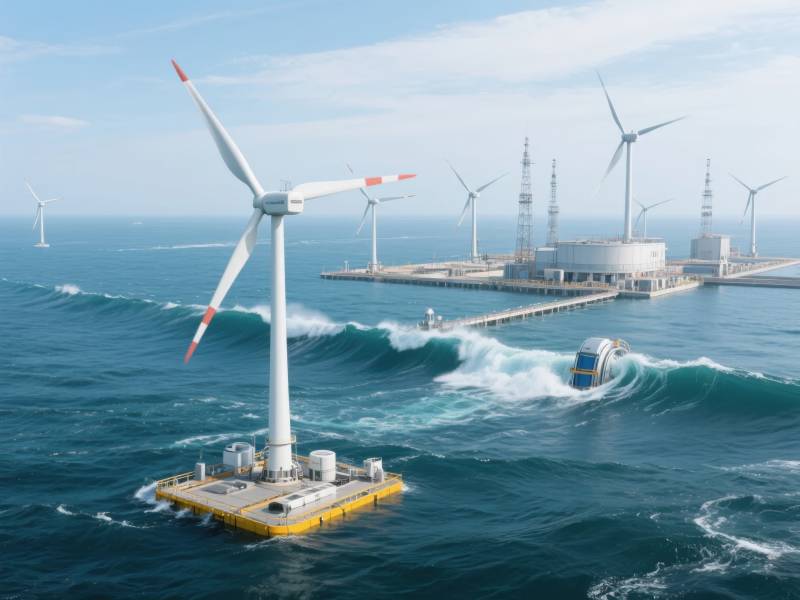 海上风电场图片