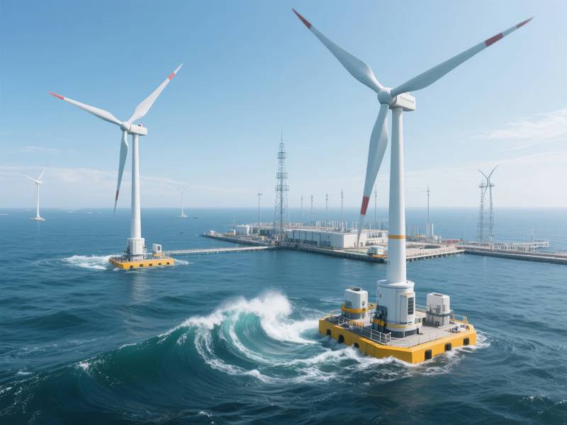 海上风电场图片