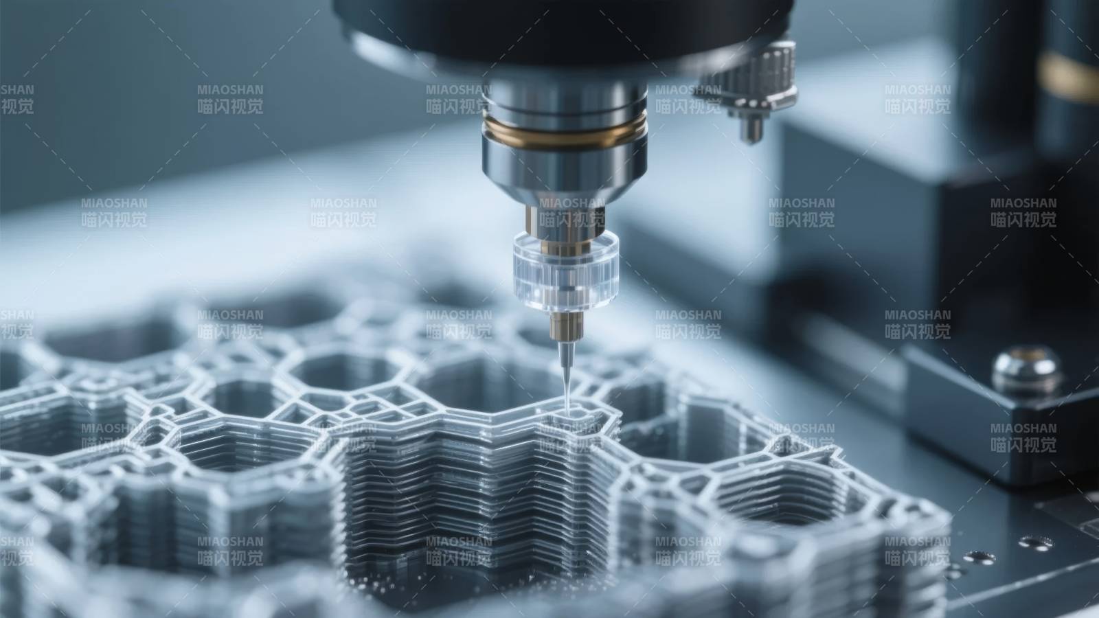 精密加工中的D打印图片