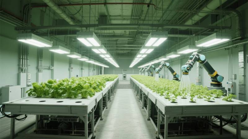 智能温室种植图片