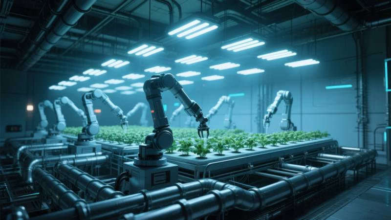 智能农业机器人图片