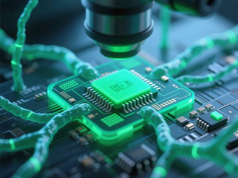 芯片显微探秘图片