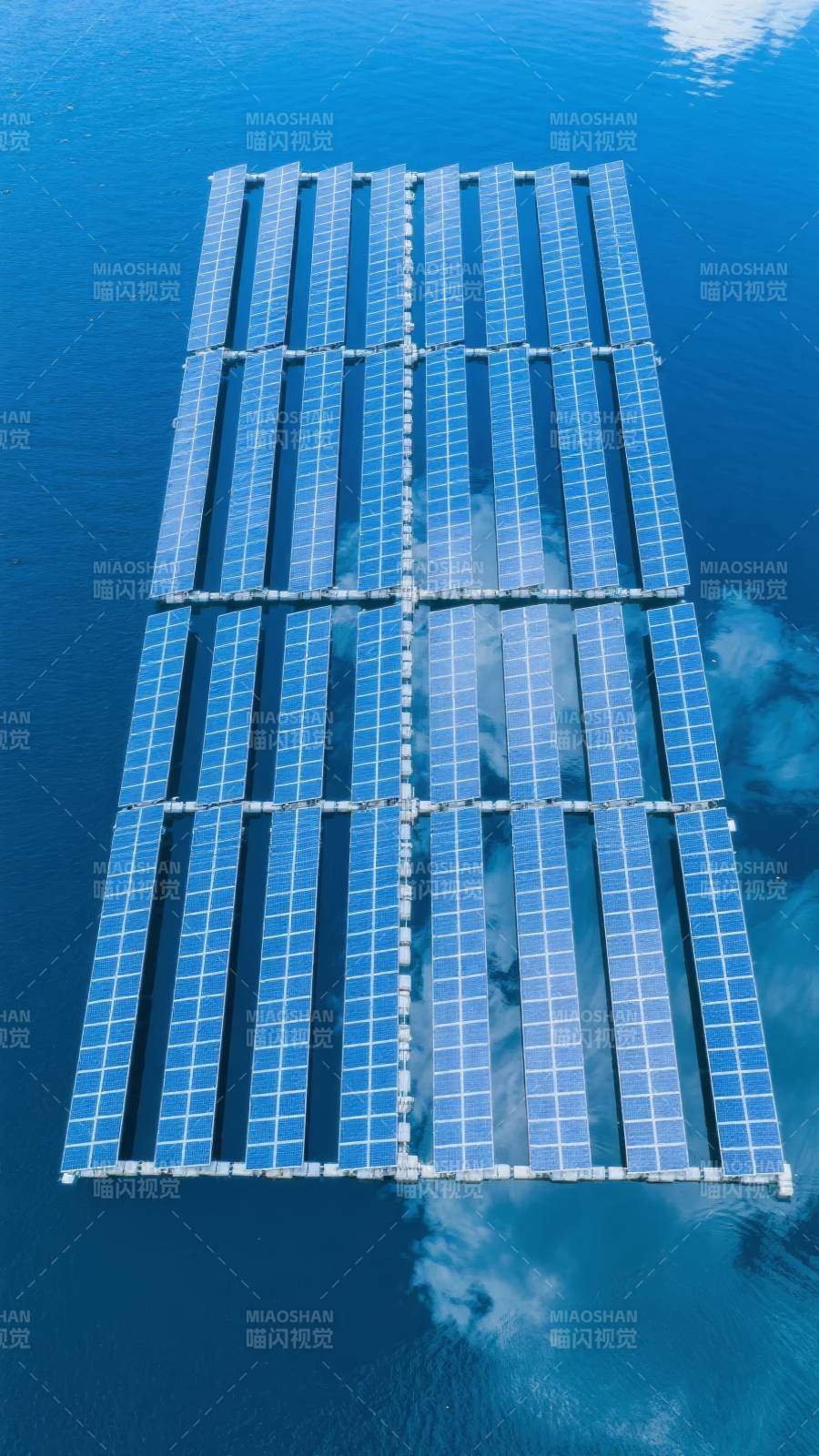 水上太阳能板图片