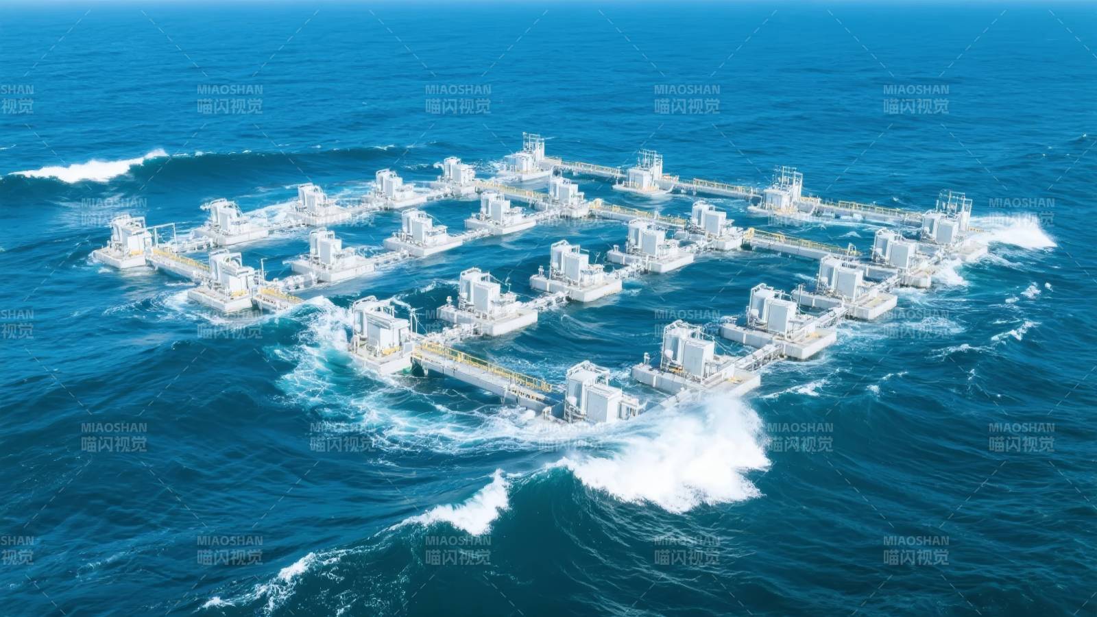 海上城市建筑群图片