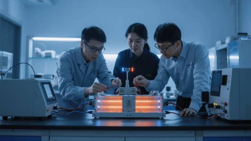 实验室科研团队工作图片