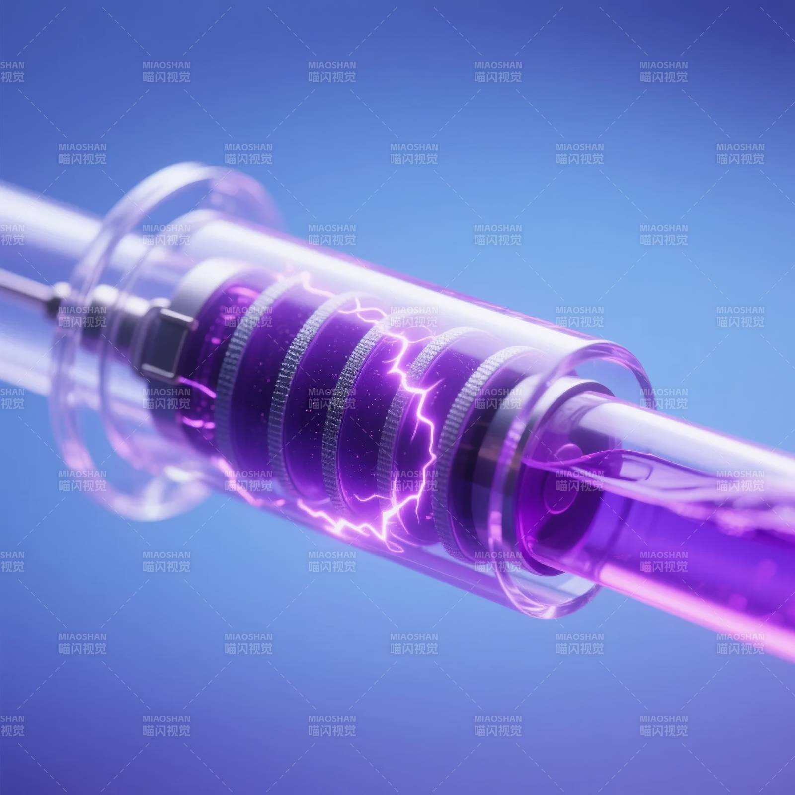 电光紫液注射器图片