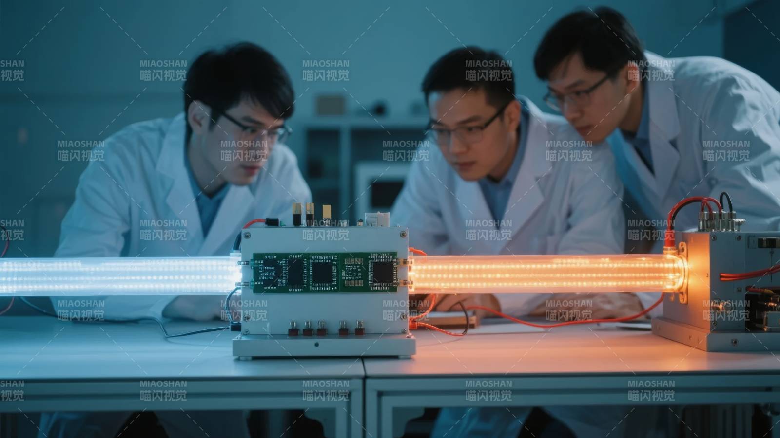 科学家实验研究图片