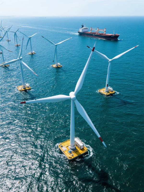 海上风电场图片