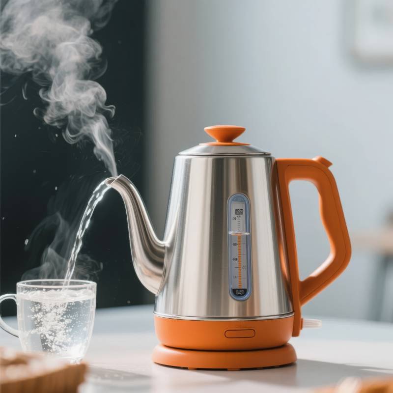 热水壶煮水瞬间图片