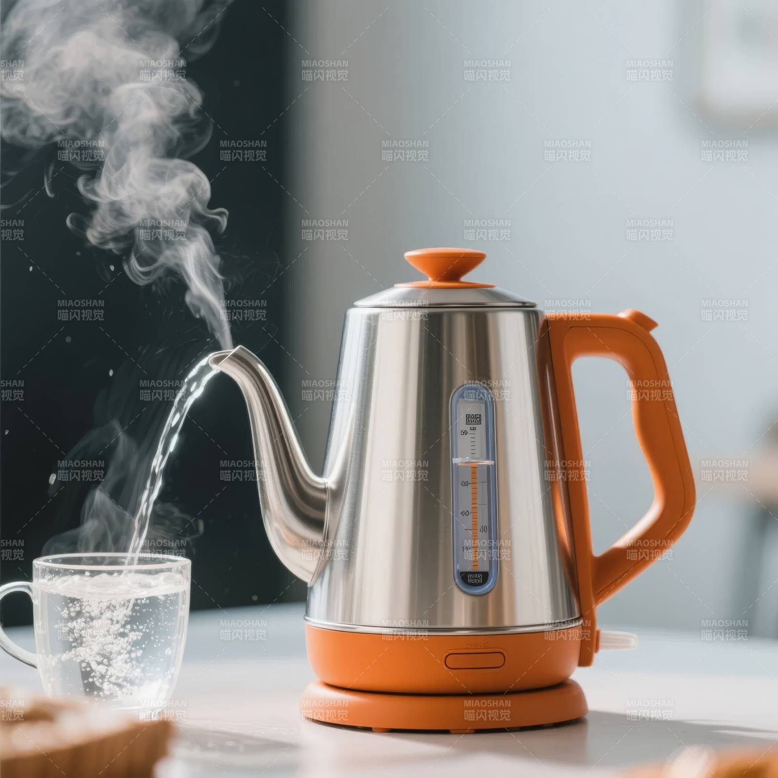 热水壶煮水瞬间图片