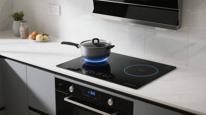 现代厨房电磁炉图片