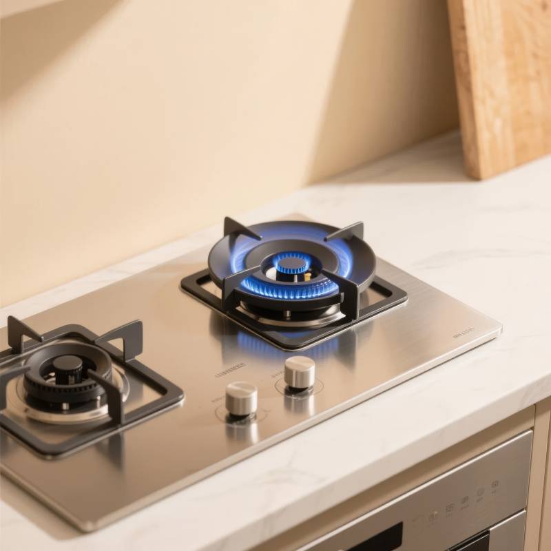 燃气灶具特写图片