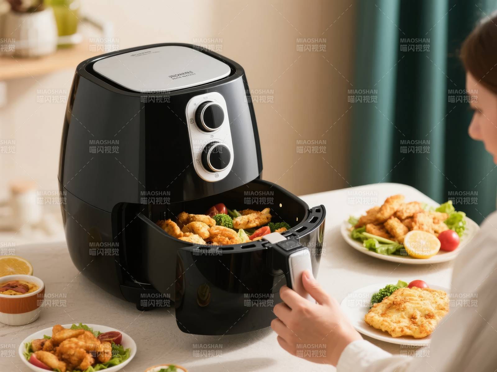 空气炸锅美食制作图片