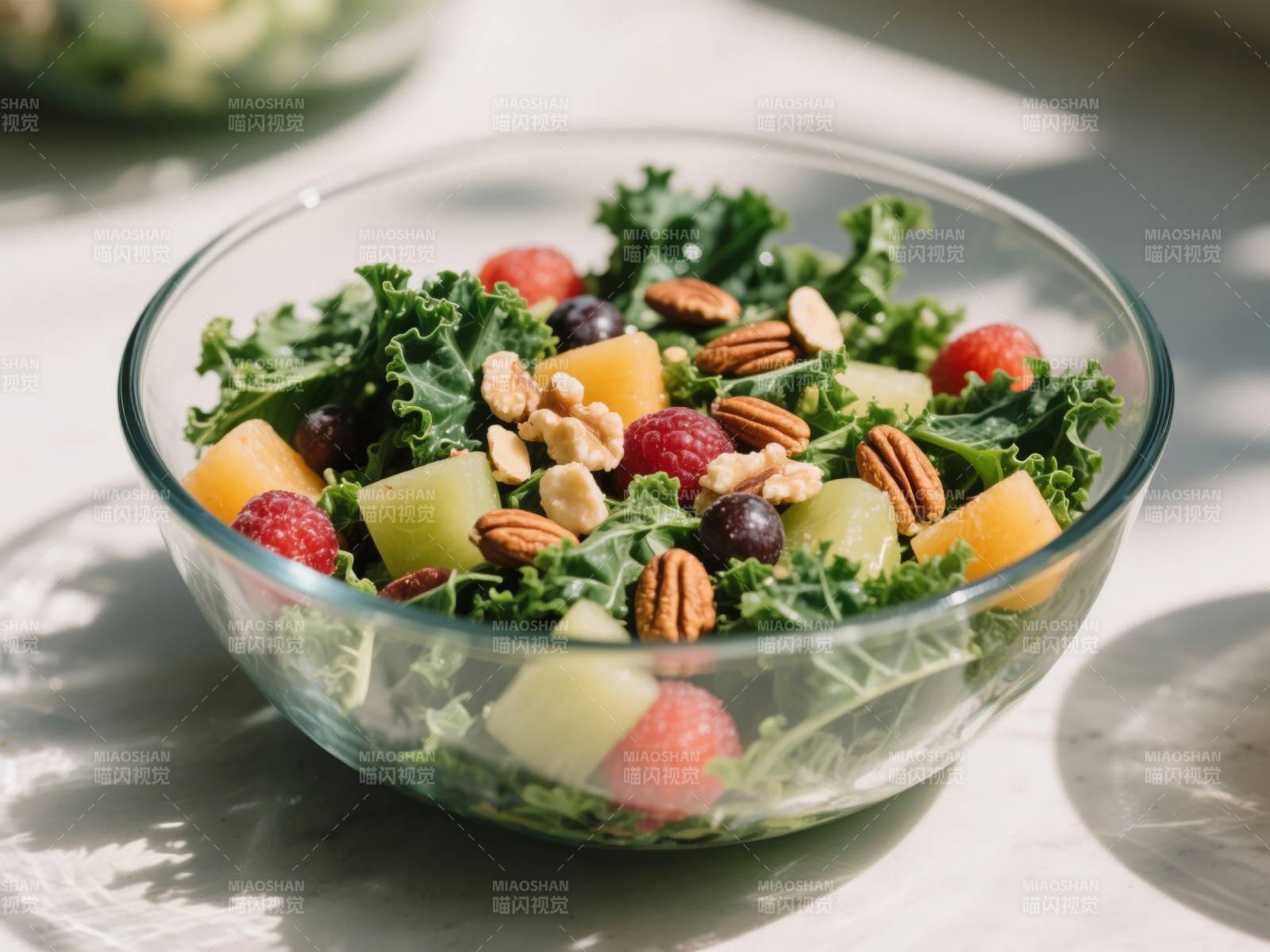 清爽蔬果沙拉图片