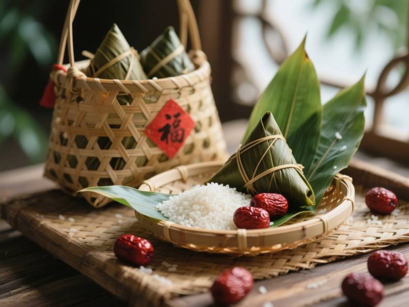 端午粽香传情图片