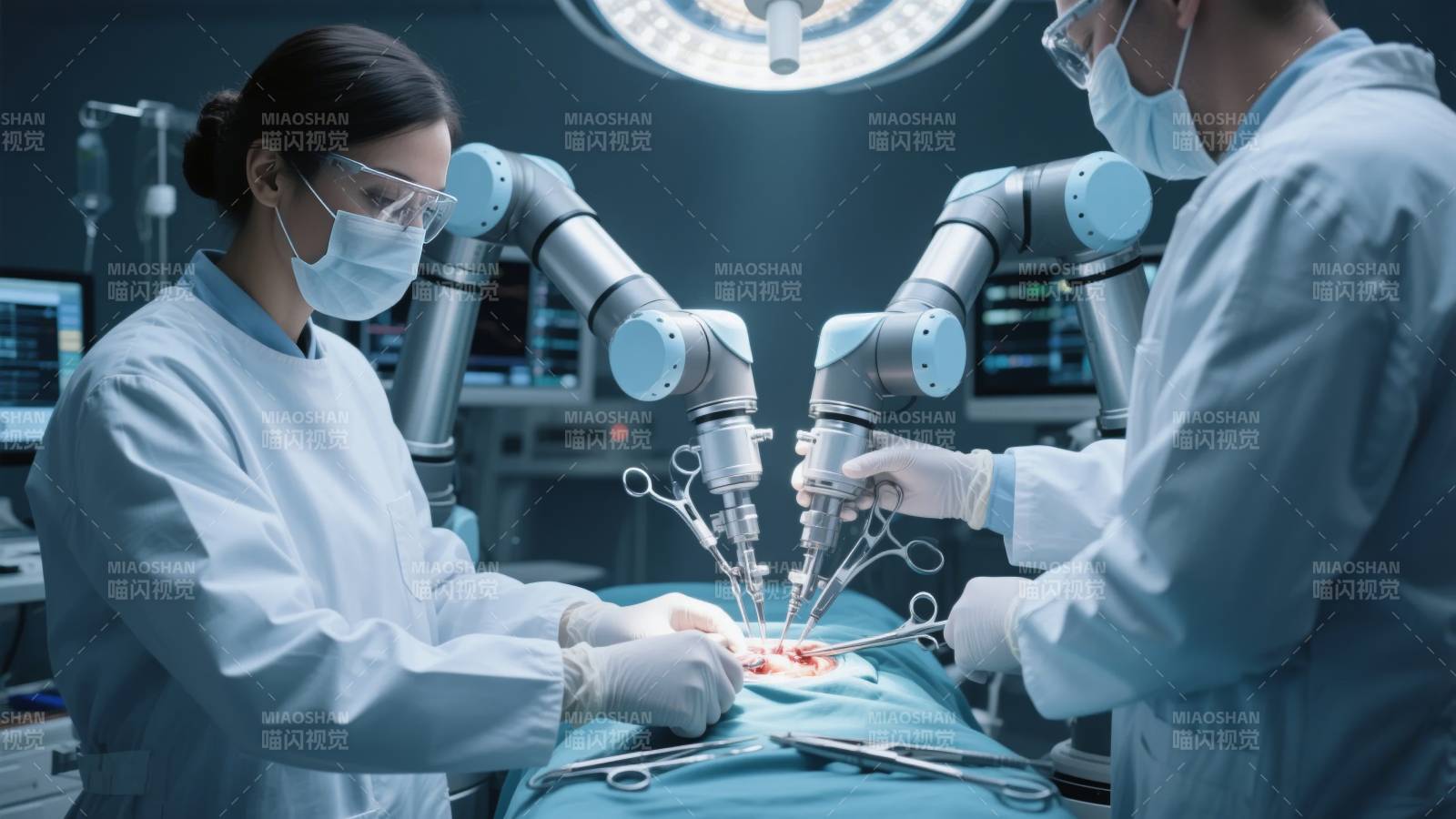智能手术机器人辅助手术图片