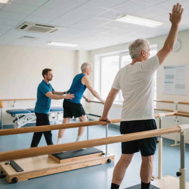 康复训练进行中图片