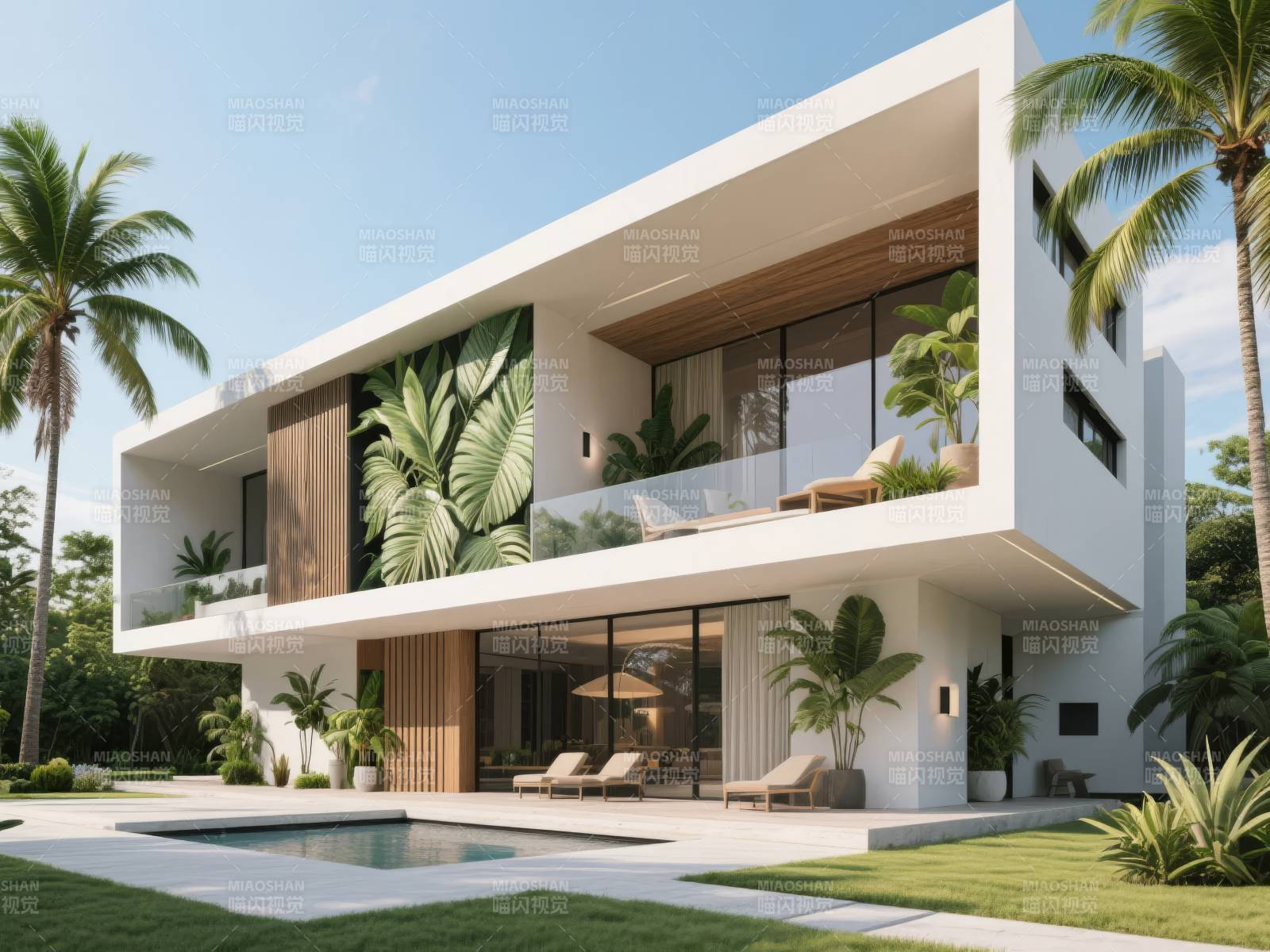 现代热带别墅图片