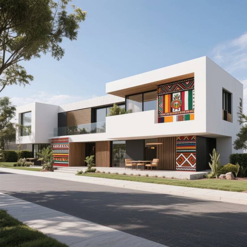 现代艺术住宅图片