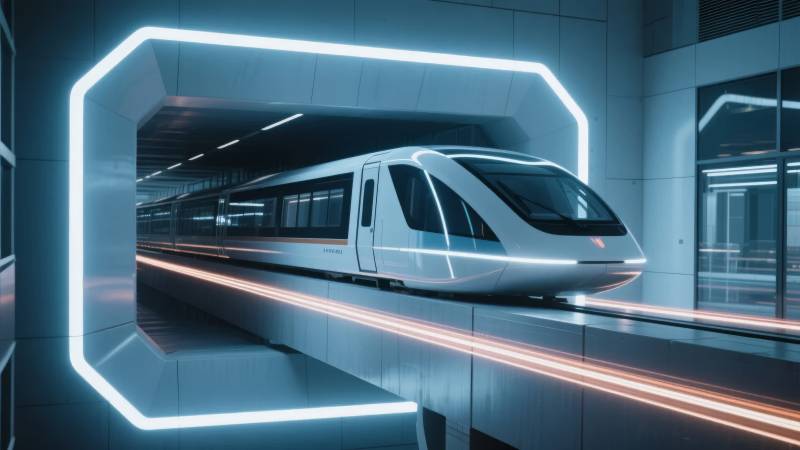 未来地铁站图片