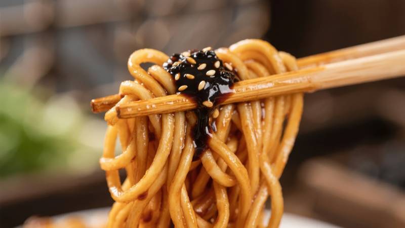 芝麻酱拌面图片