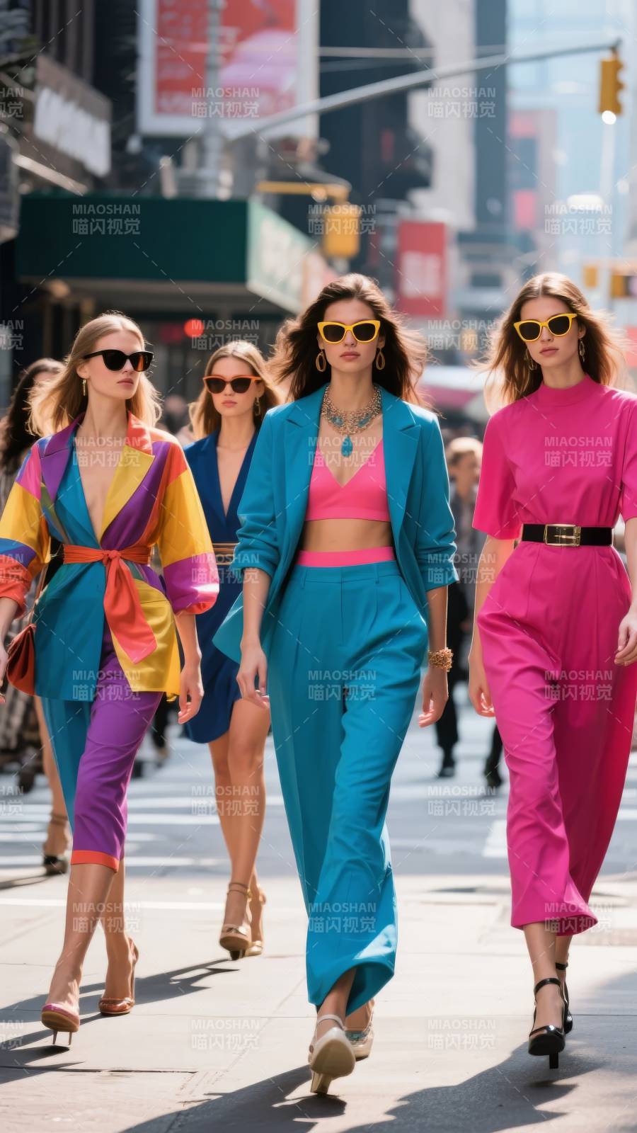 街头时尚秀图片