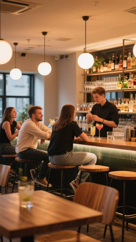 酒吧里的温馨时光图片