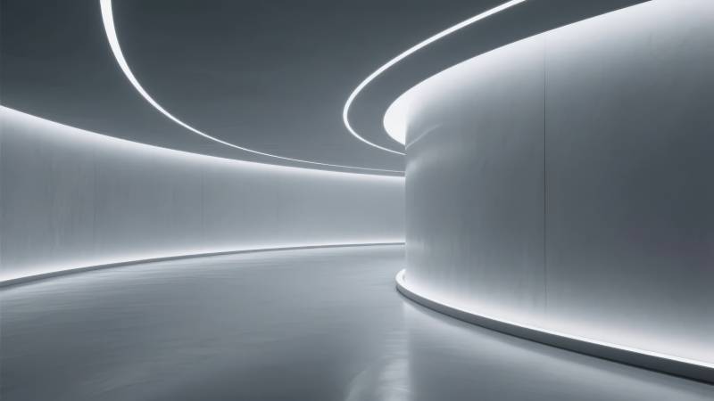 未来空间光影艺术图片