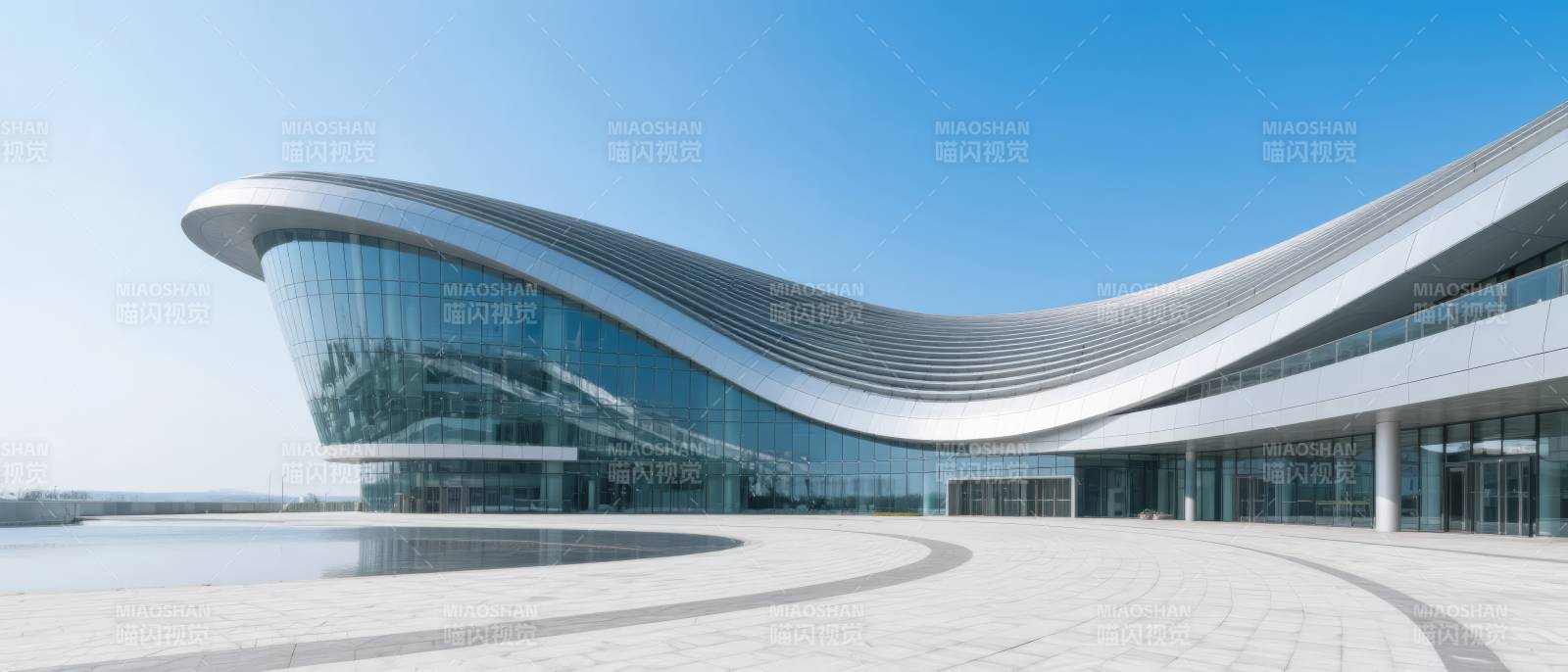 流线型现代建筑图片